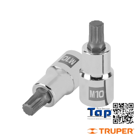 Imagen de DADO PTA CORTA BRISTOL M12 CUA 013 1/2" TRUPER