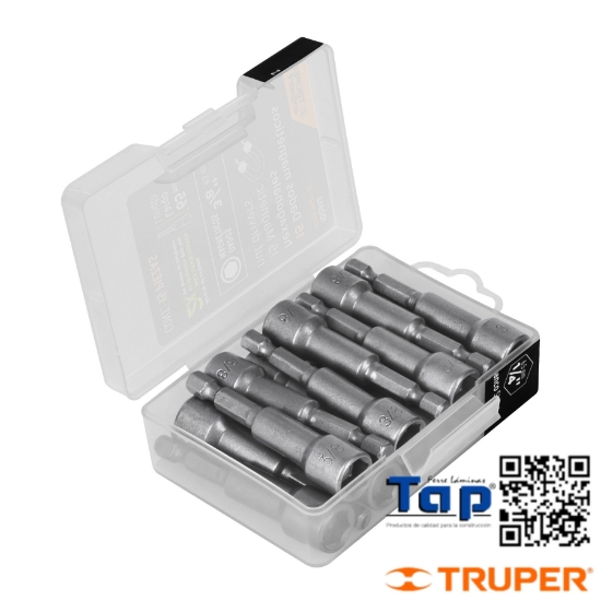 Imagen de DADOS MAG 009 3/8" LARGO 2" EXPERT ESTUC C 15