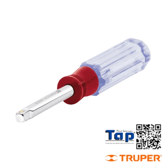 Imagen de DESARMADOR 175 7" P DADOS CUA 006 1/4" TRUPER