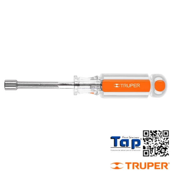 Imagen de DESARMADOR CAJA 006 1/4" MANGO ACETAT TRUPER