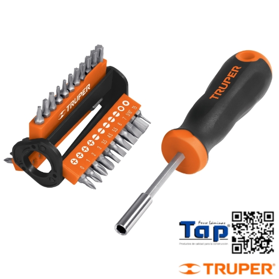 Imagen de DESARMADOR MULTIPTA C 33 PTA TRUPER