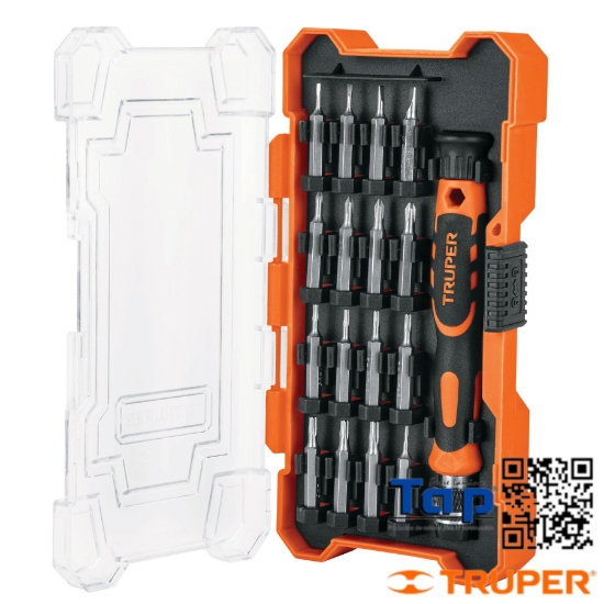 Imagen de DESARMADOR PRECISION C 16 PTA INTERCAMBIABLES