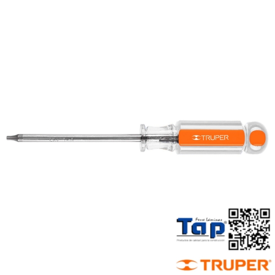 Imagen de DESARMADOR PTA TORX T 10 MANGO ACETAT TRUPER