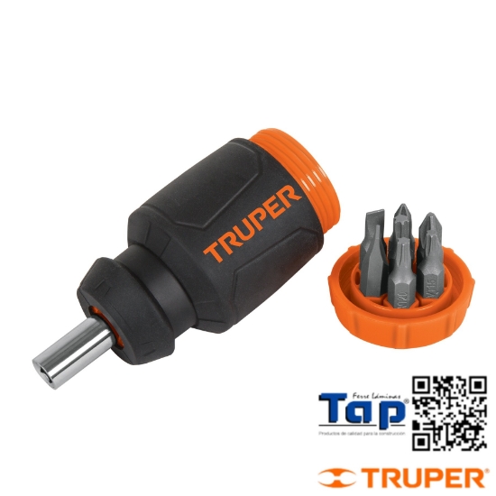 Imagen de DESARMADOR T TROMPO C 7 PTA TRUPER