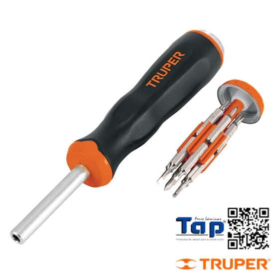 Imagen de DESARMADOR JOYERO MULTI PTA 12 EN 1 TRUPER