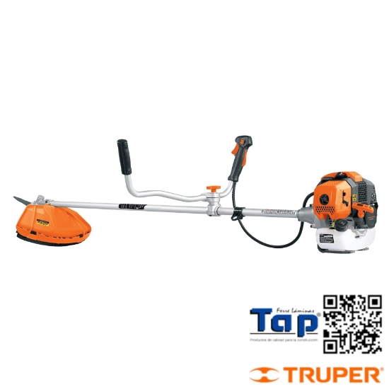 Imagen de DESMALEZADORA A GASOLINA 43 CC MANGO T "BICI" 450 18" CORTE