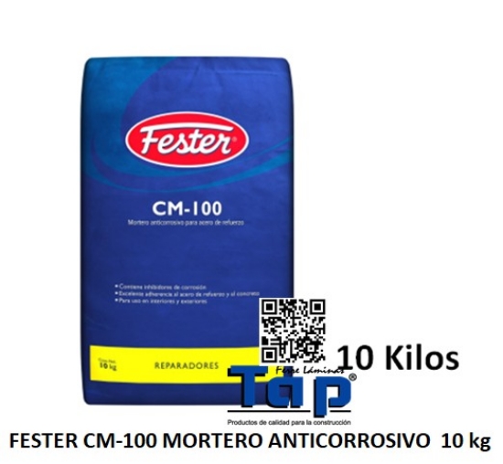 Imagen de FESTER CM-100 MORTERO ANTICORROSIVO  10 kg