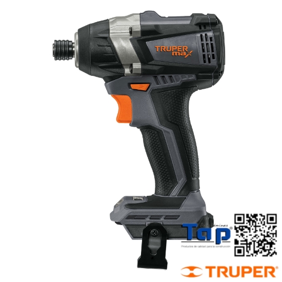 Imagen de DESTORNILLADOR IMPACTO 006 1/4" 20 V TRUPER MAX SIN BATERIA