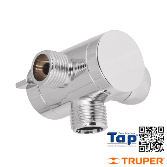 Imagen de DESVIADOR 3 VIAS P BRAZO CROMO FOSET