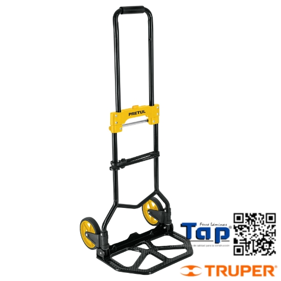 Imagen de DIABLO CARGA PLEGABLE   60 KG ACERO PRETUL