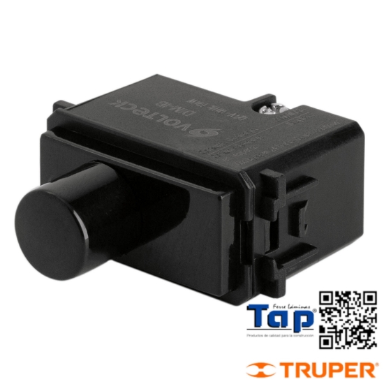Imagen de DIMMER GIRATORIO LINEA ITALIANA COLOR NEGRO VOLTECK