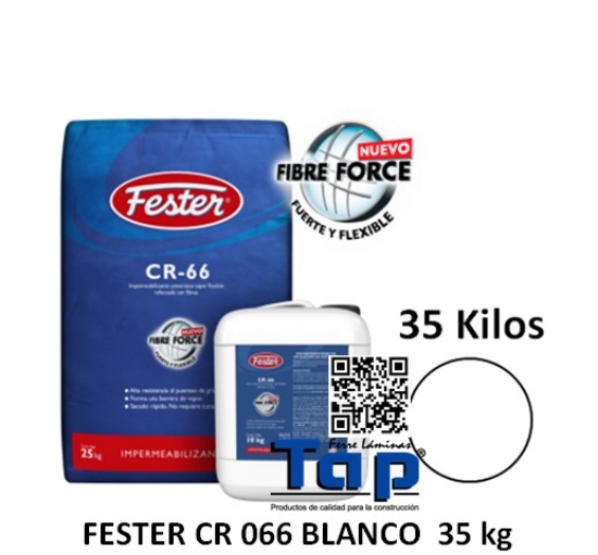 Imagen de FESTER CR 066 BLANCO  35 kg