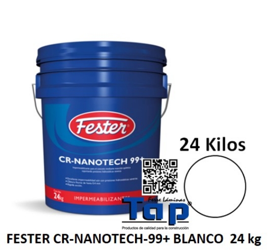 Imagen de FESTER CR-NANOTECH-99+ BLANCO  24 kg