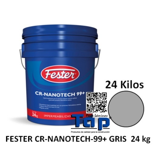 Imagen de FESTER CR-NANOTECH-99+ GRIS  24 kg