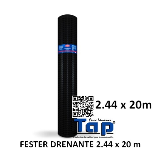 Imagen de FESTER DRENANTE 2.44 x 20 m