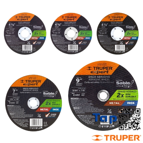 Imagen de DISCO T 41 113 4-1/2"X1 MM CORTE FINO METAL EXPERT