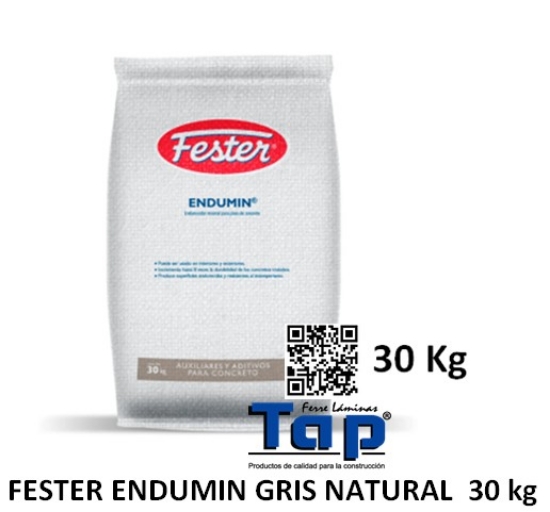Imagen de FESTER ENDUMIN GRIS NATURAL  30 kg