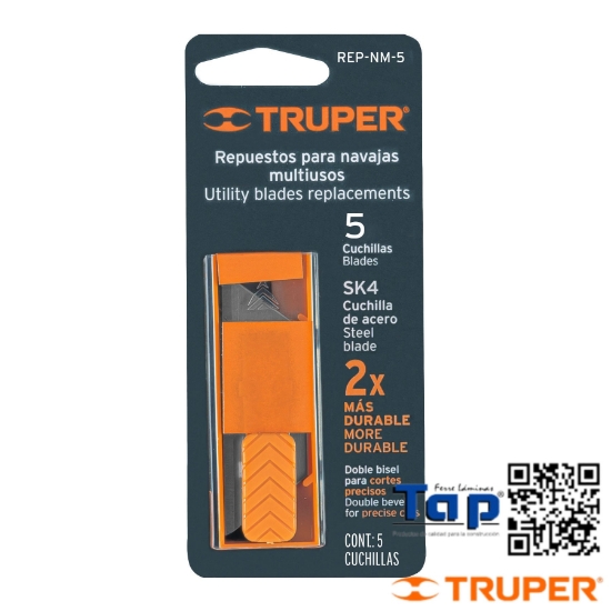 Imagen de CUCHILLAS P NV-7 Y NM-7 TRUPER DISPENSADOR C   5