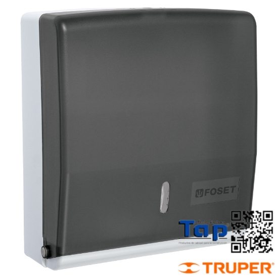 Imagen de DISPENSADOR DE ABS P TOALLAS DE PAPEL HUMO FOSET