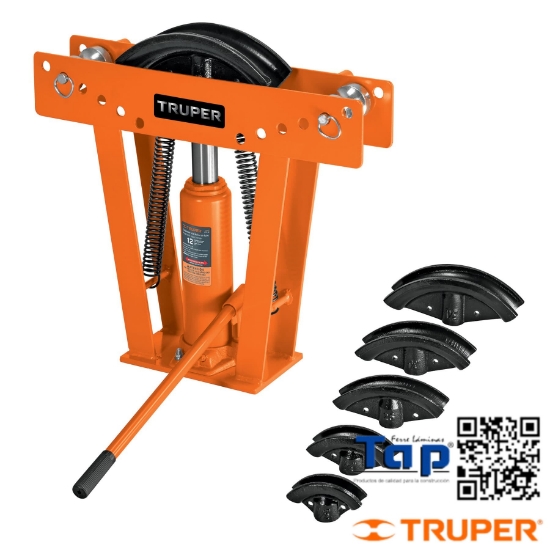Imagen de DOBLADOR TUBO HIDRAULICO 12 TON TRUPER