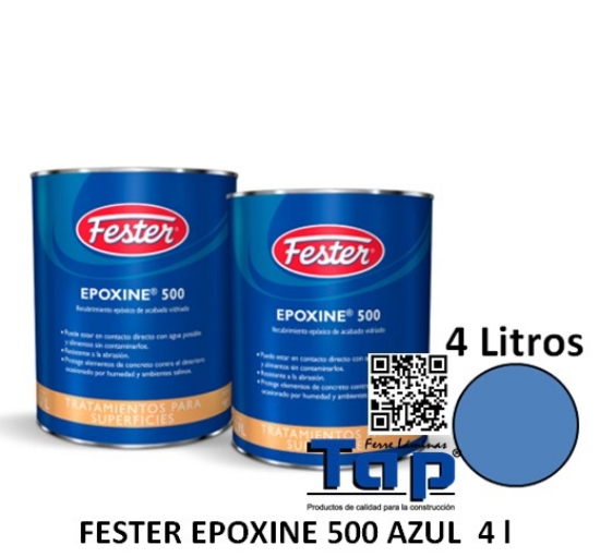 Imagen de FESTER EPOXINE 500 AZUL  4 l