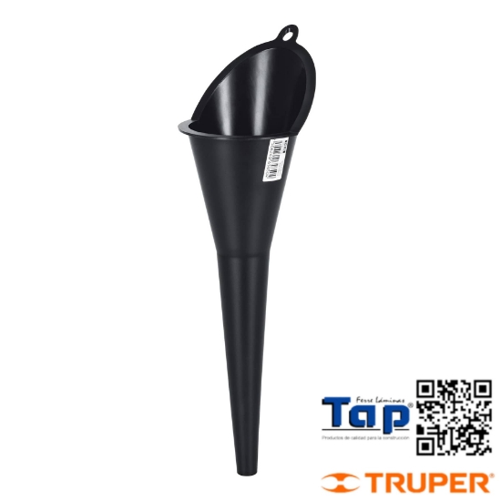Imagen de EMBUDO PCO 250 ML CUELLO RIGIDO TRUPER