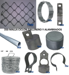 Imagen para la categoría 350 MALLAS, GALLINEROS Y ALAMBRADOS