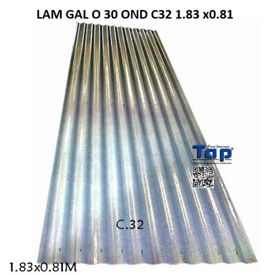 Imagen de LAM GAL O 30 OND C32 1.83 x0.81