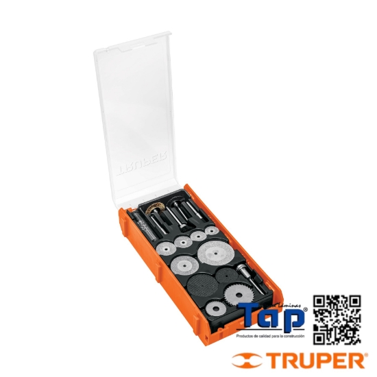 Imagen de ACC P HERRAMIENTA ROTATIVA KIT 51 PZS TRUPER