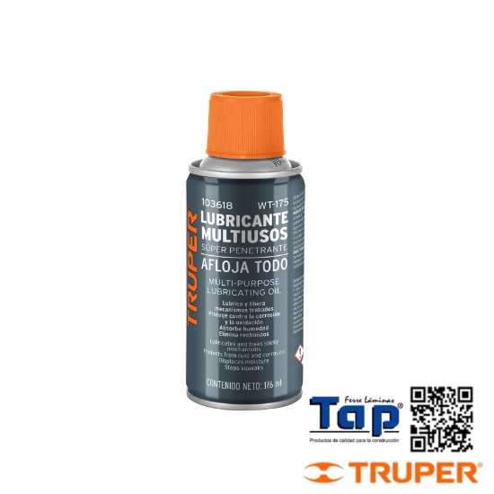 Imagen de ACEITE MULTIUSOS EN AEROSOL 176ML (6OZ) TRUPER