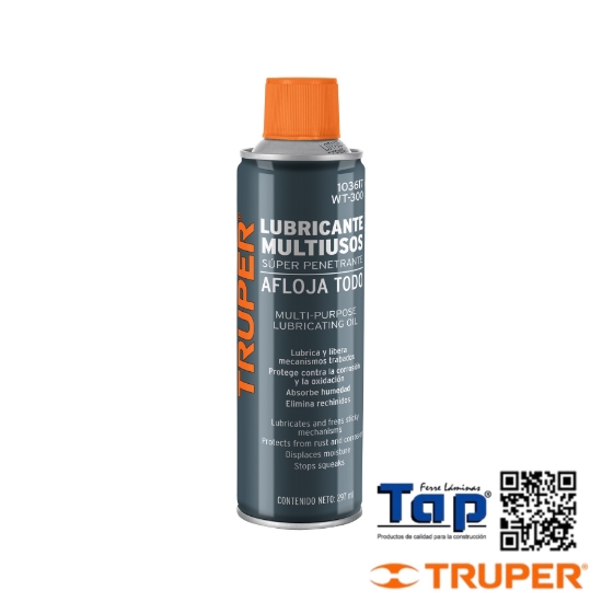 Imagen de ACEITE MULTIUSOS EN AEROSOL 297ML (10OZ) TRUPER