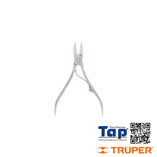 Imagen de ALICATE 120 4-3/4" CBZA CURVA EXTRAFINA P PEDICURE PRETUL