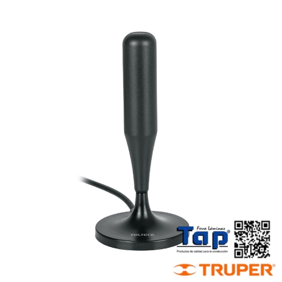 Imagen de ANTENA INTER P TV BASE MAGNETICA 26 DB VOLTECK