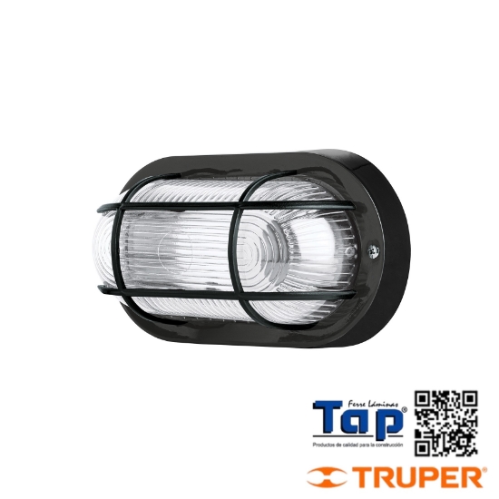 Imagen de ARBOTANTE DECORATIVO CUERPO ABS OVALADA LAMP NO INCLUIDA