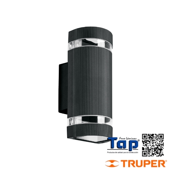 Imagen de ARBOTANTE EXTER C 2 SPOTS LAMPS NO INCLUIDAS NEGRO