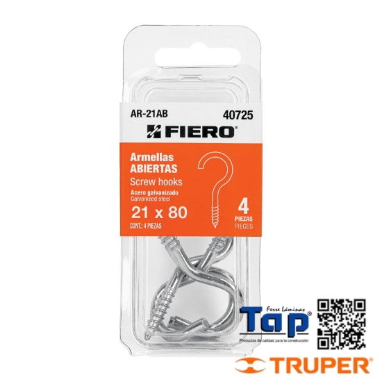 Imagen de ARMELLASABIERTAS DE 21 X80 FIERO BLISTER C 4