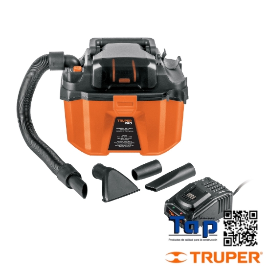 Imagen de ASPIRADORA 20V 1 BATERIA 2AH TRUPER PRO