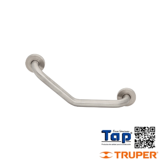 Imagen de BARRA ANG DE SEGURIDAD ACE INOX032 1-1/4" X40CM FOSET