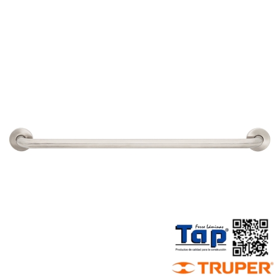 Imagen de BARRA RECTA DE SEGURIDAD ACE INOX032 1-1/4" X80CM FOSET