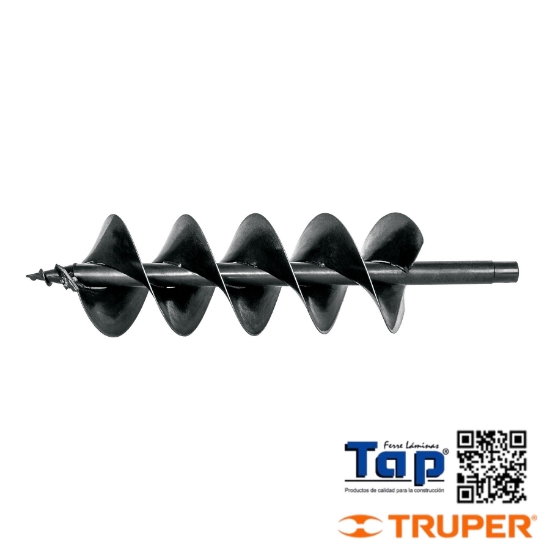 Imagen de BARRENA DE 10 CM DE DIAMETRO P AHO-52 TRUPER
