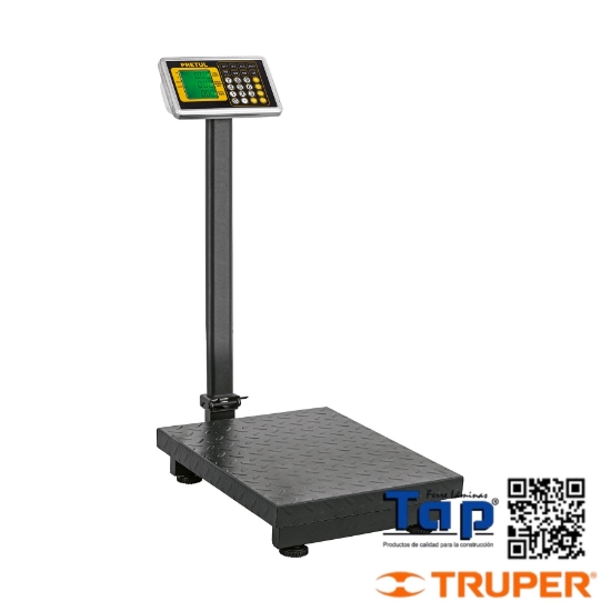 Imagen de BASCULA PLEGABLE CAPACIDAD 200 KG DE PLATAFORMA PRETUL