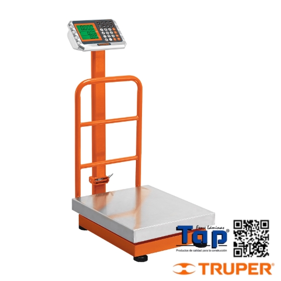 Imagen de BASCULA PLEGABLE CAPACIDAD 200 KG DE PLATAFORMATRUPER