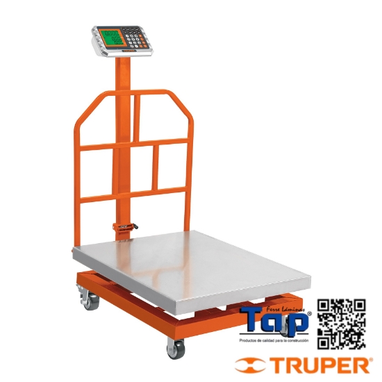 Imagen de BASCULA PLEGABLE CAPACIDAD 600 KG DE PLATAFORMATRUPER