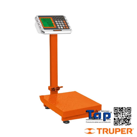Imagen de BASCULA PLEGABLE CAPACIDAD 80 KG DE PLATAFORMATRUPER