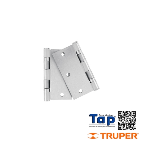 Imagen de BISAGRAS CUAS 088 3-1/2" PLANAACE INOXHERMEXBOL 2