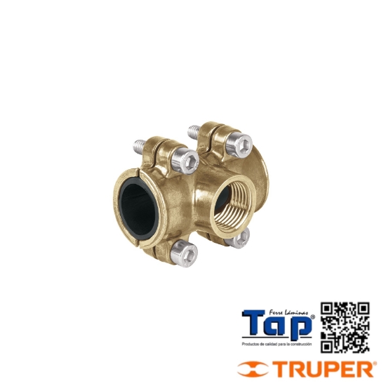 Imagen de ABRAZADERA C DERIVACION 019 3/4X013 1/2X019 3/4" FOSET