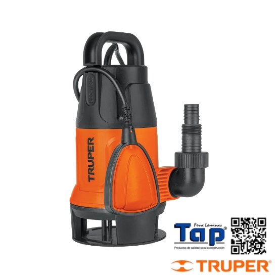 Imagen de BOMBA SUMERGIBLE PCO P AGUA SUCIA 050 012 1/2 HP TRUPER