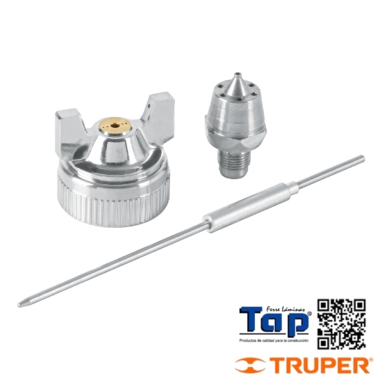 Imagen de BOQUILLA AGUJA Y TOBERA P PIPI-310 TRUPER JGO