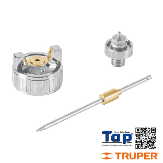 Imagen de BOQUILLA AGUJA Y TOBERA P PIPI-410 TRUPER JGO