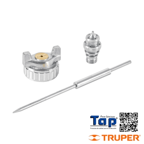 Imagen de BOQUILLA AGUJA Y TOBERA P PIPI-411 TRUPER JGO